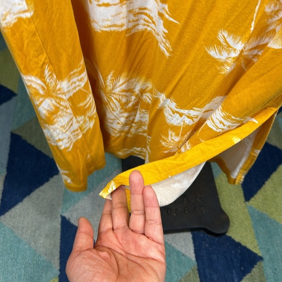 419. Old Navy palm tree maxi dress - Picture 6 of 9